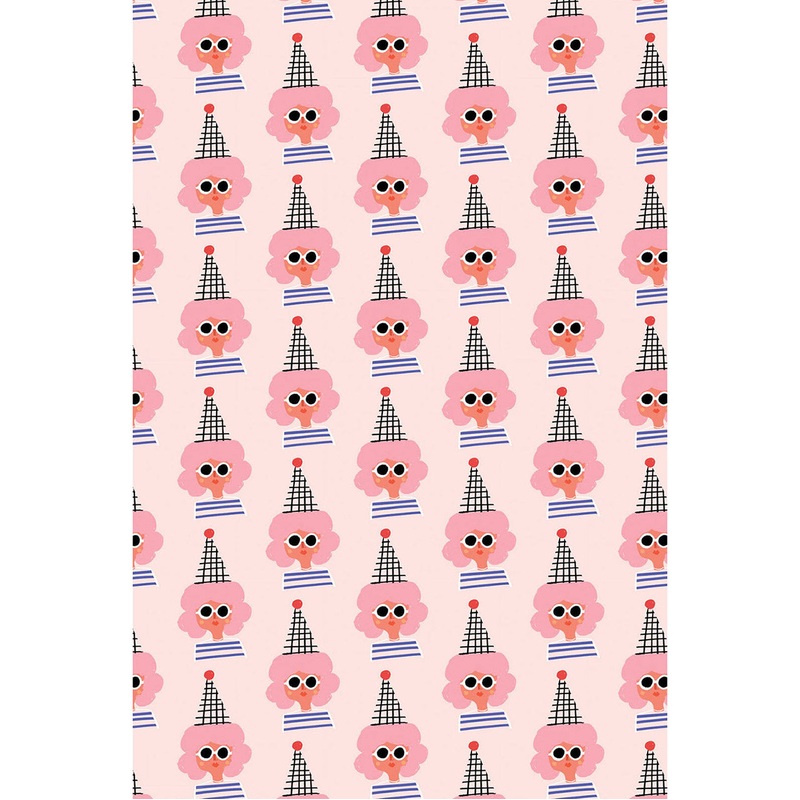 Party Girl Wrapping Sheet
