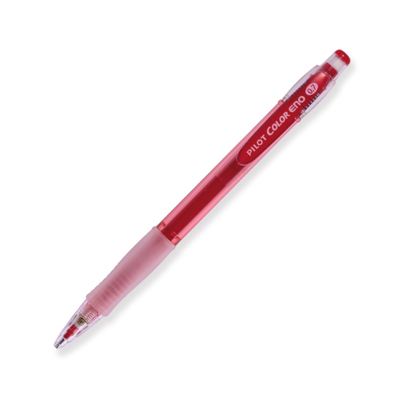 Pilot Color Eno Mechanical Pencil – 0.7 mm – Red Body – Red Lead