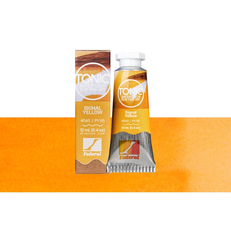 Tonic Watercolor, 12 mL Tube, #040 Signal Yellow