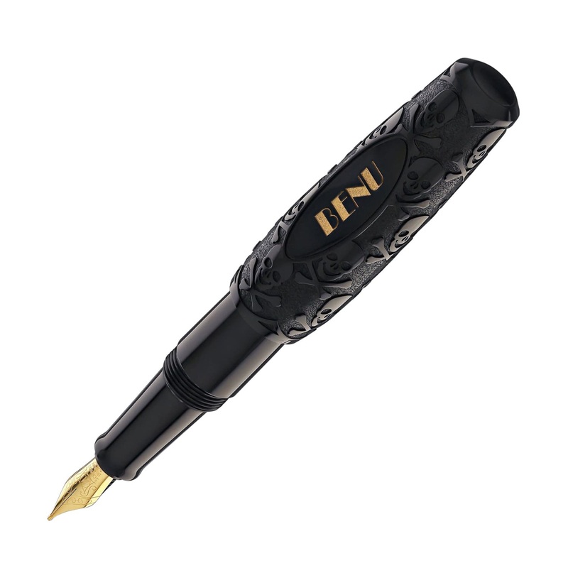 Benu Pixie Collection Fountain Pen in Jolly Roger Broad
