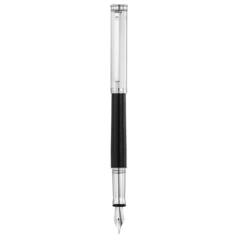 Waldmann Solon Fountain Pen – Steel Steel Extra Fine