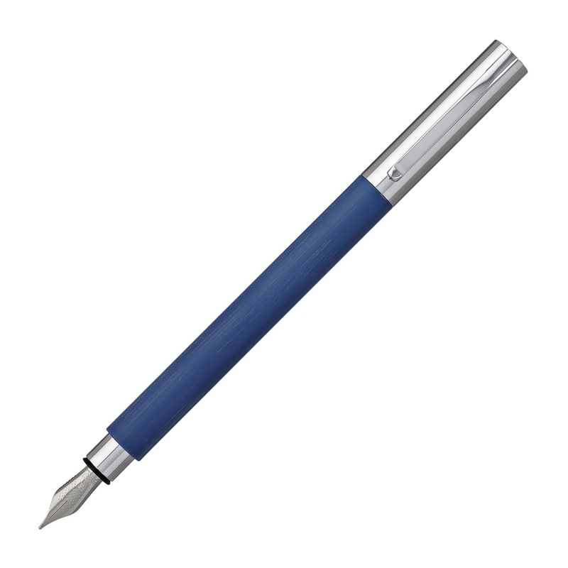 Faber-Castell Ambition Fountain Pen in Blue Resin Medium