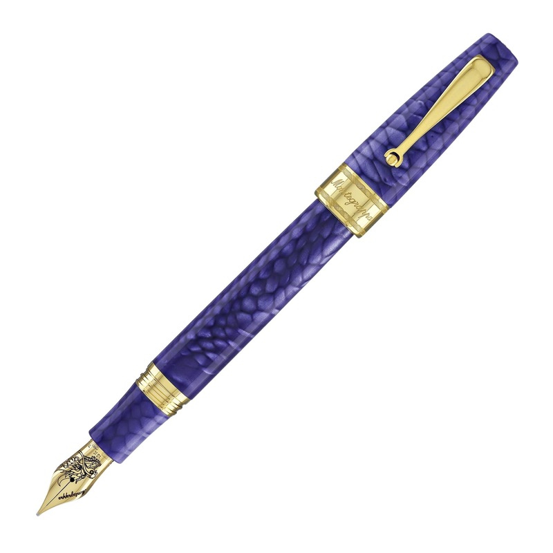 Montegrappa Year of the Dragon Juma Fountain Pen in Royal Purple Extra Fine