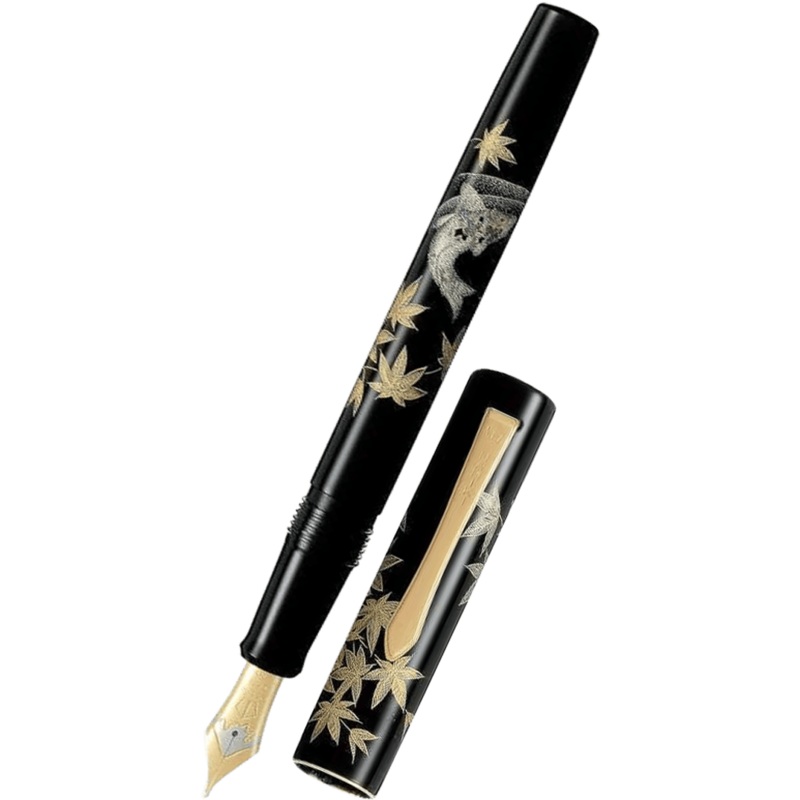 Namiki Yukari Fountain Pen – Maki e – Chinkin Kinshu (Beauty of Autumn Leaves) Fine
