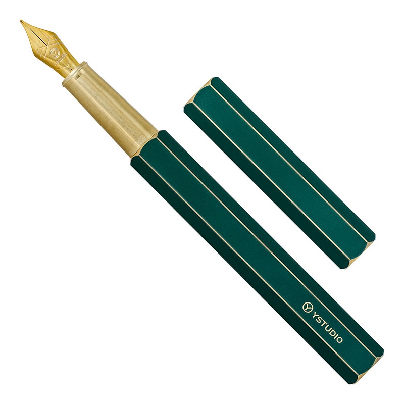 YSTUDIO Classic Green Fountain Pen Medium