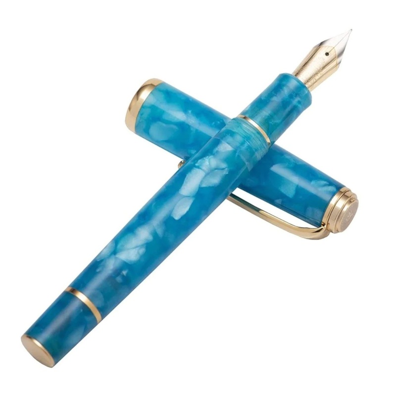 Hongdian N1 Fountain Pen – Blue GT Extra Fine