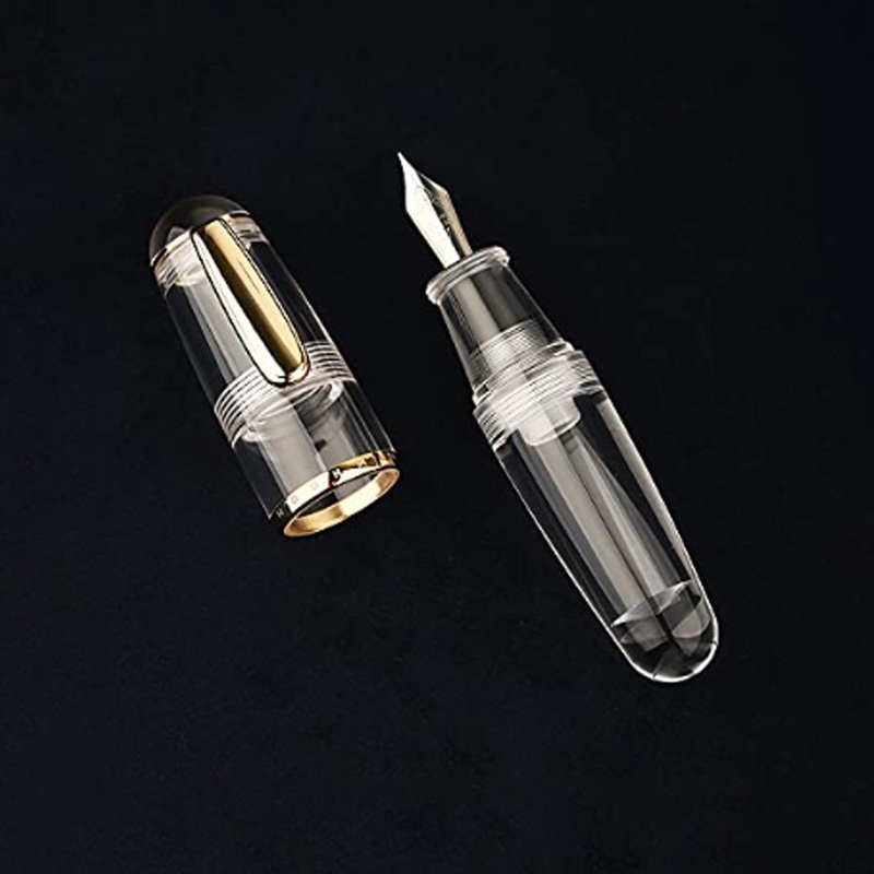 Majohn (Moonman) Q1 Fountain Pen – Transparent GT Extra Fine
