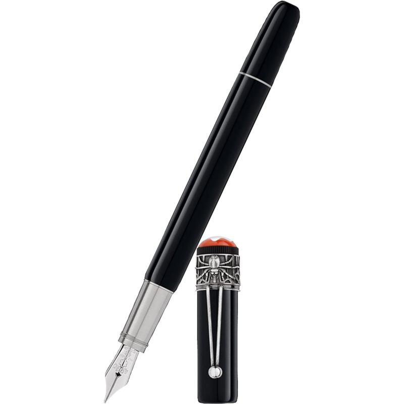 Montblanc Heritage Fountain Pen – Spider Metamorphosis – Black Fine