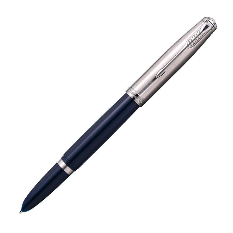 Parker 51 Midnight Blue & Chrome – Fountain Pen F