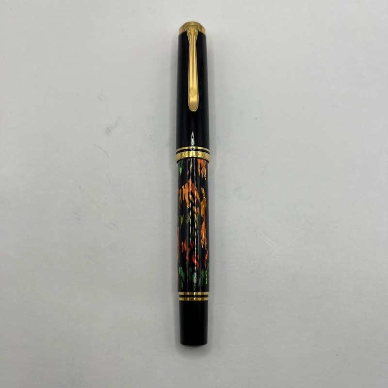 Pelikan M600 Art Collection Glauco Cambon Fountain Pen   – Fine 14kt Gold Nib