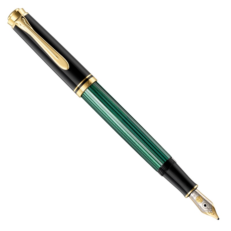 Pelikan Souvern M300 Green – Fountain Pen Medium