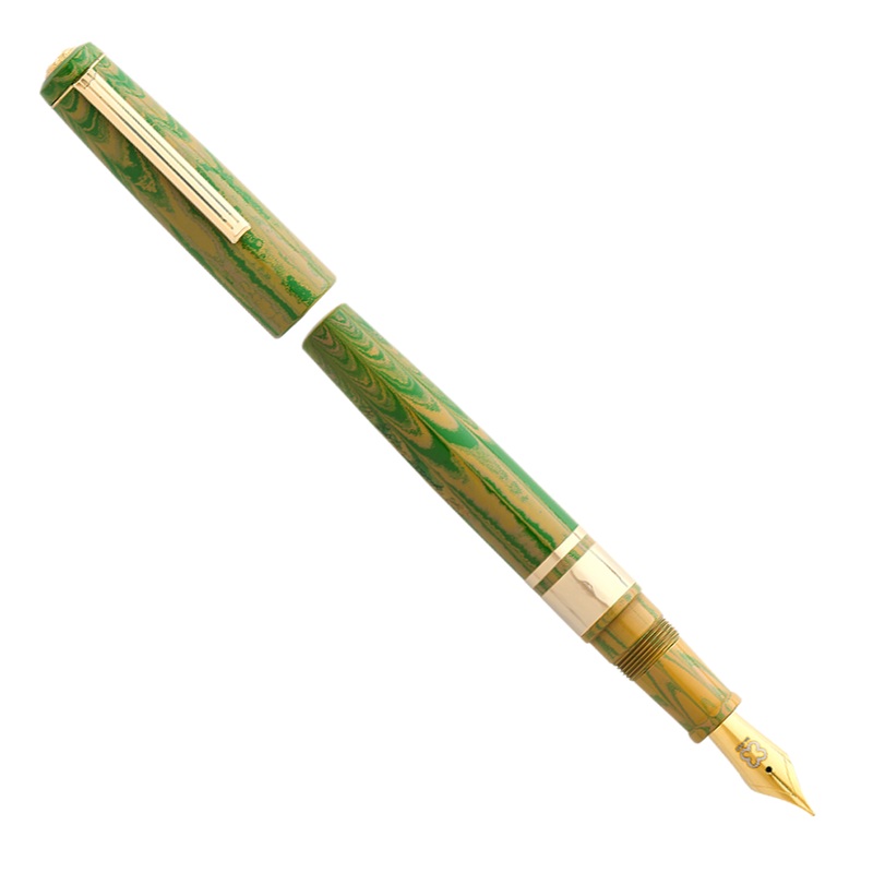 Esterbrook Model J Lotus Green Ebonite w/Gold Trim – Fountain Pen EF