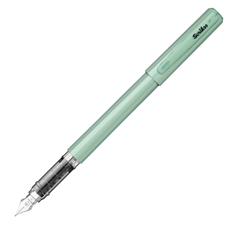Scrikss Primeo Fountain Pen – Mint Medium