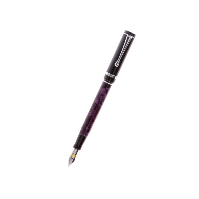 Conklin Duragraph Fountain Pen Purple Nights Omniflex