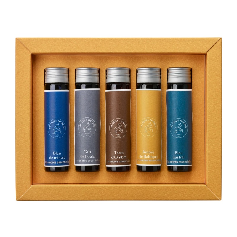 J. Herbin Luna Bottled Fountain Pen Ink – Set of 5 – 15mL