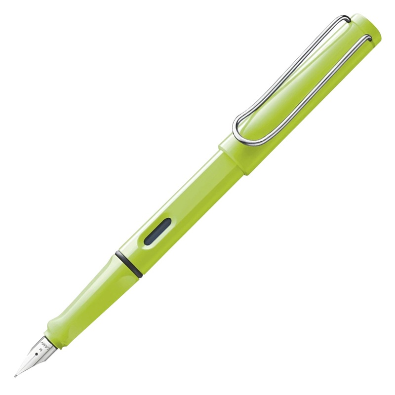 Lamy Safari Fountain Pen – Neon Lime Extra Fine