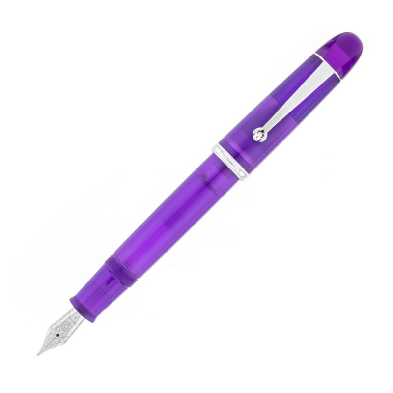 Penlux Masterpiece Grande Fountain Pen – Aurora Australis Purple Fine