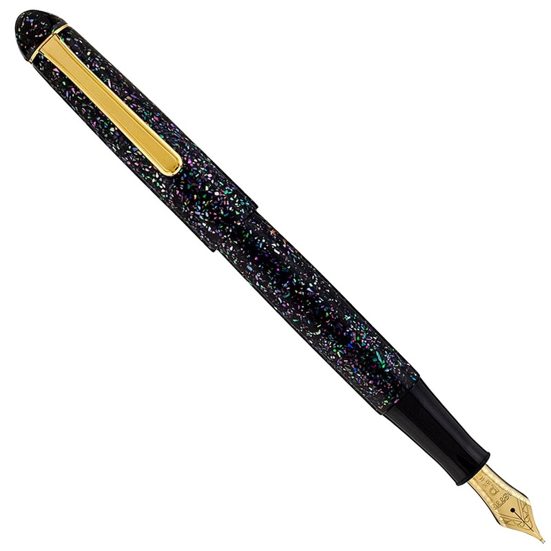 Platinum #3776 Century Raden Maki-E Fountain Pen – Galaxy Medium