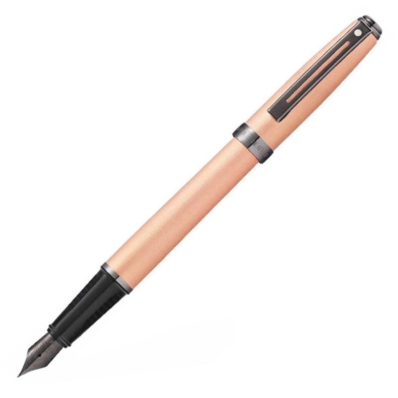 Sheaffer Prelude Fountain Pen – Brushed Copper PVD Medium