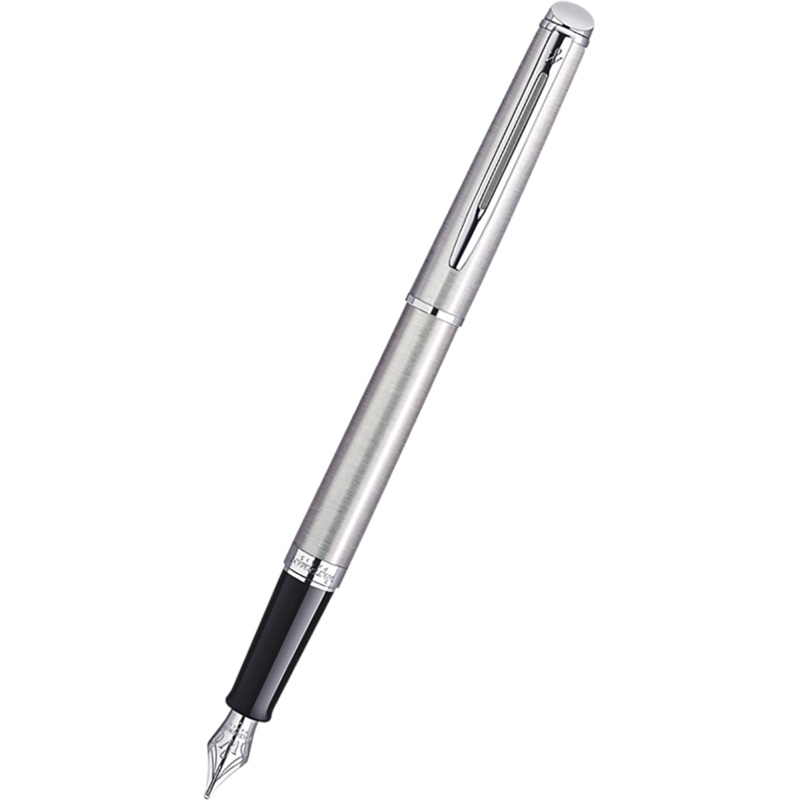 Waterman Hemisphere Stainless Steel CT Fountain Pen Fine
