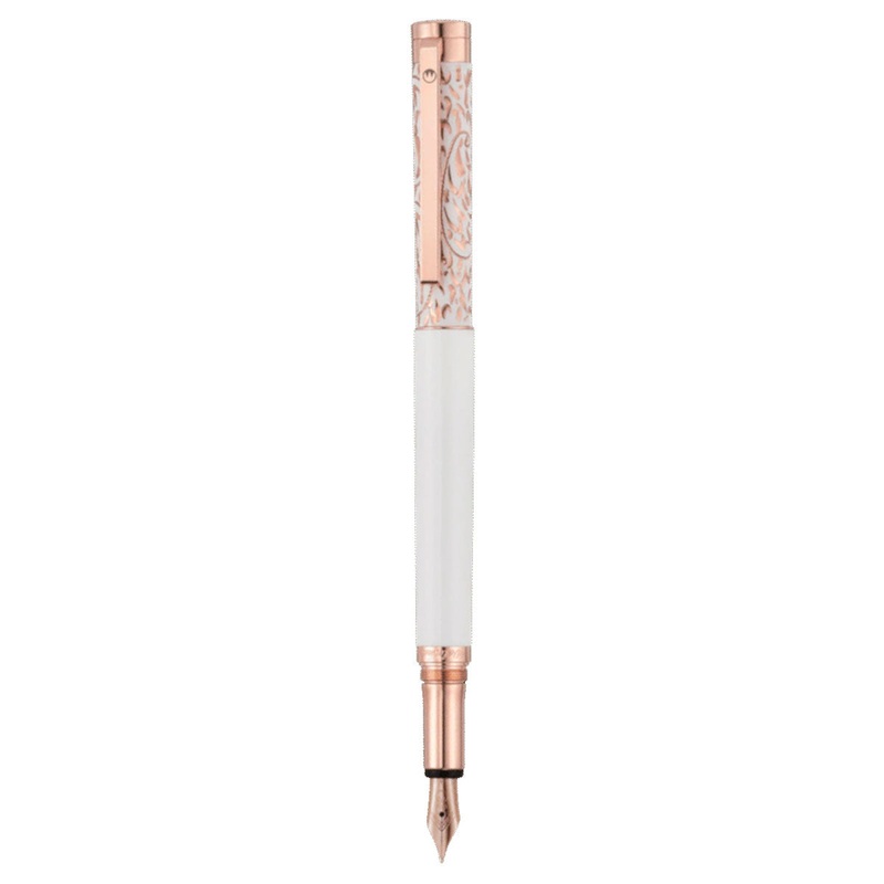 Waldmann Xetra Vienna Fountain Pen – Lady – Steel Steel Extra Fine
