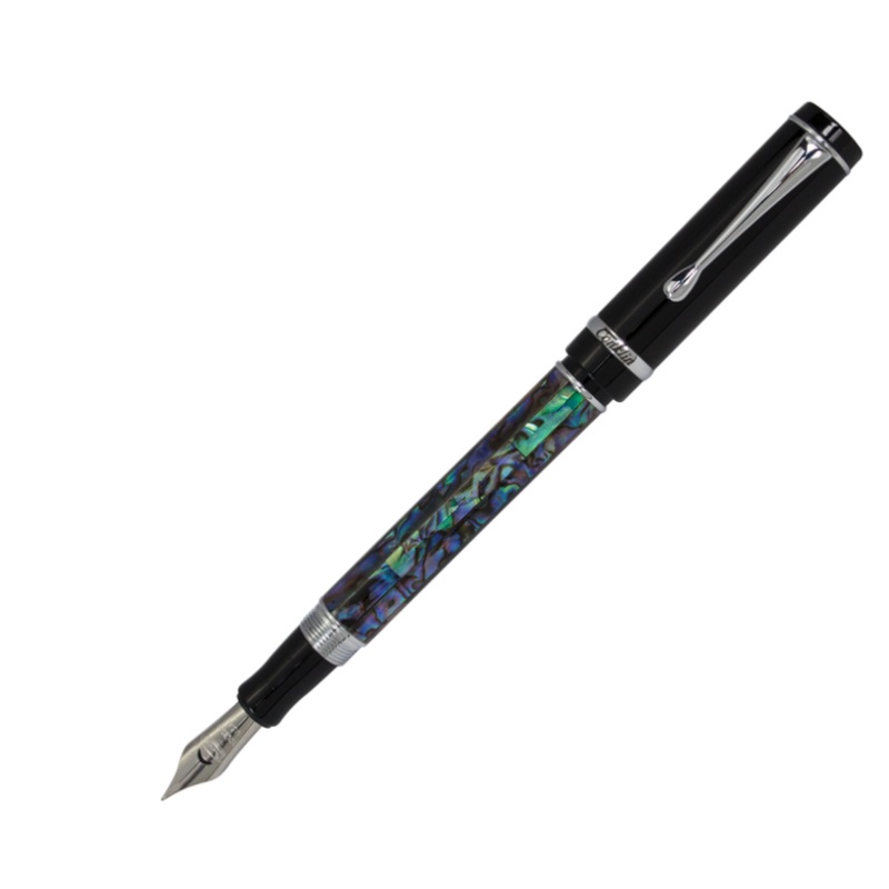 Conklin Duragraph Fountain Pen, Abalone Nights Extra Fine
