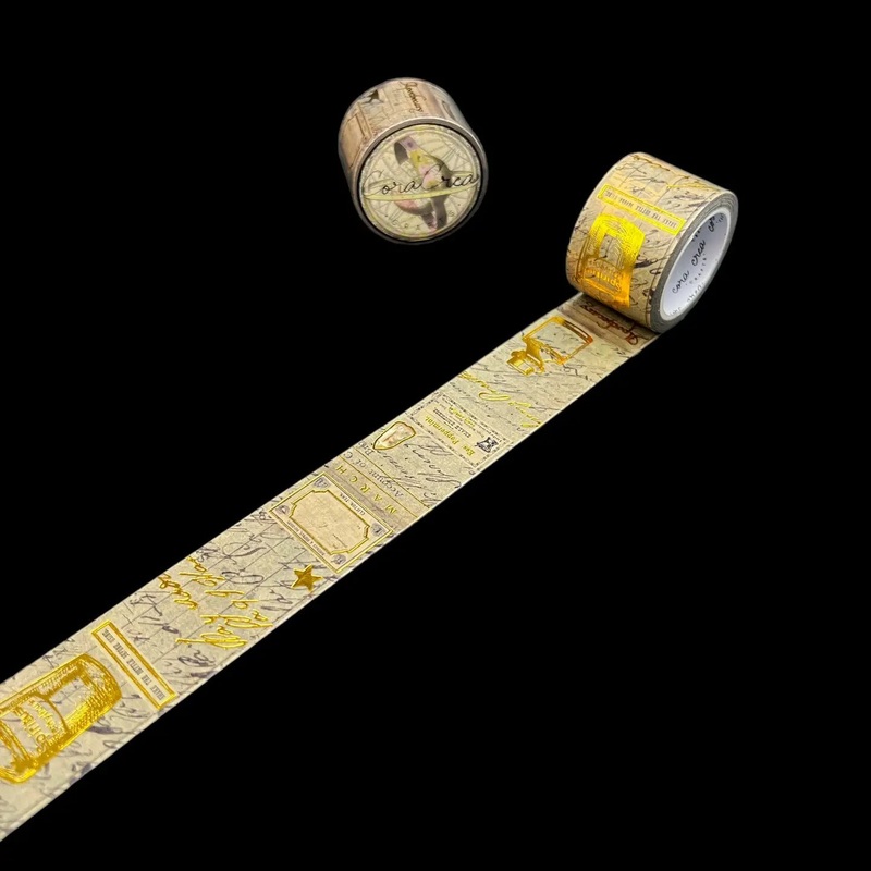 CoraCreaCreations – Apothecary Foil Washi Tape