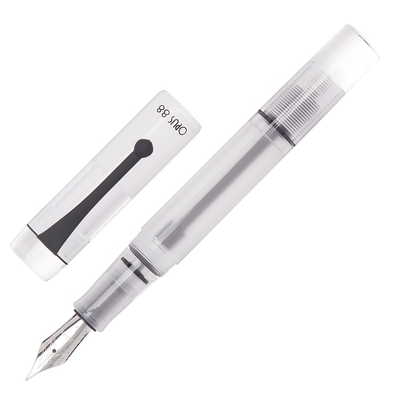 Opus 88 Demonstrator Fountain Pen – Clear Extra-Fine