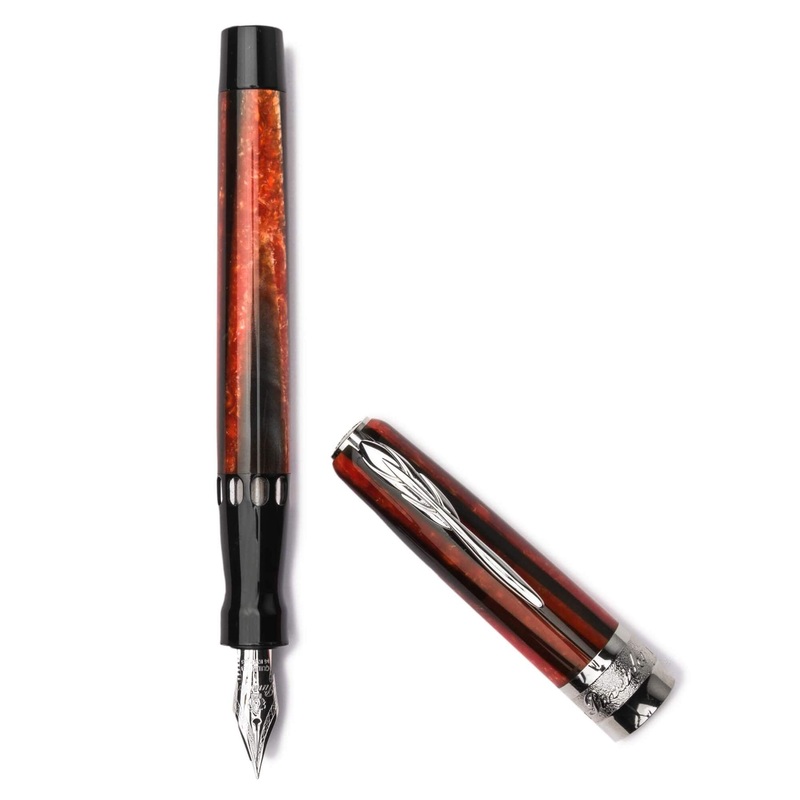Pineider Arco Firefox Limited Edition Fountain Pen, Extra Fine