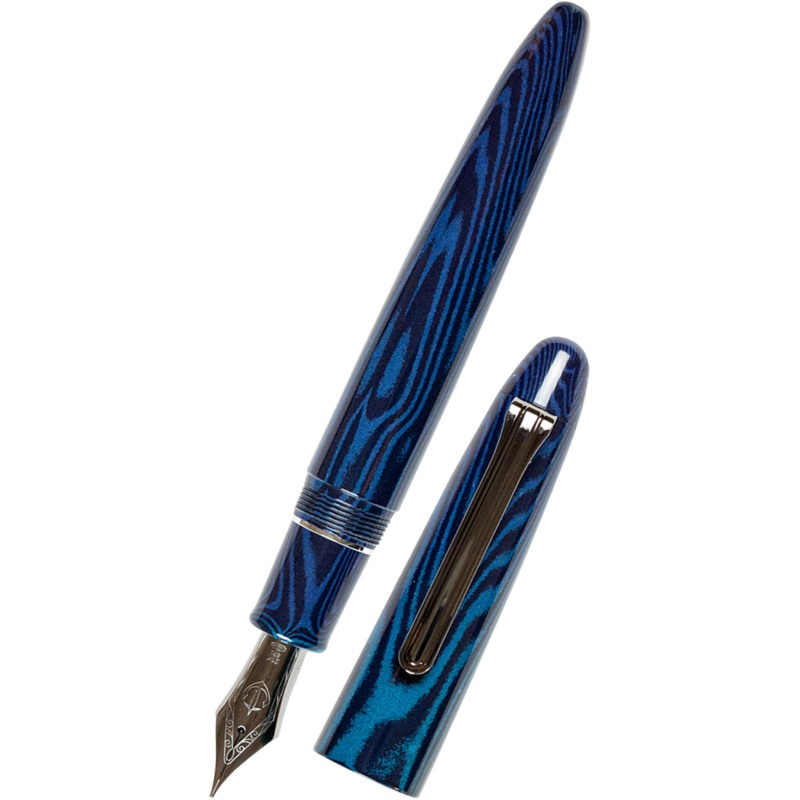 Sailor Ebonite Fountain Pen – King of Pens – Blue Phoenix (North America Exclusive) Medium
