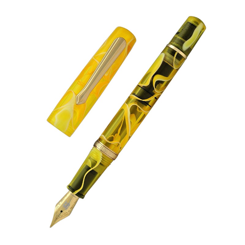 Nahvalur Original Fountain Pen – Yellow Tang Fine