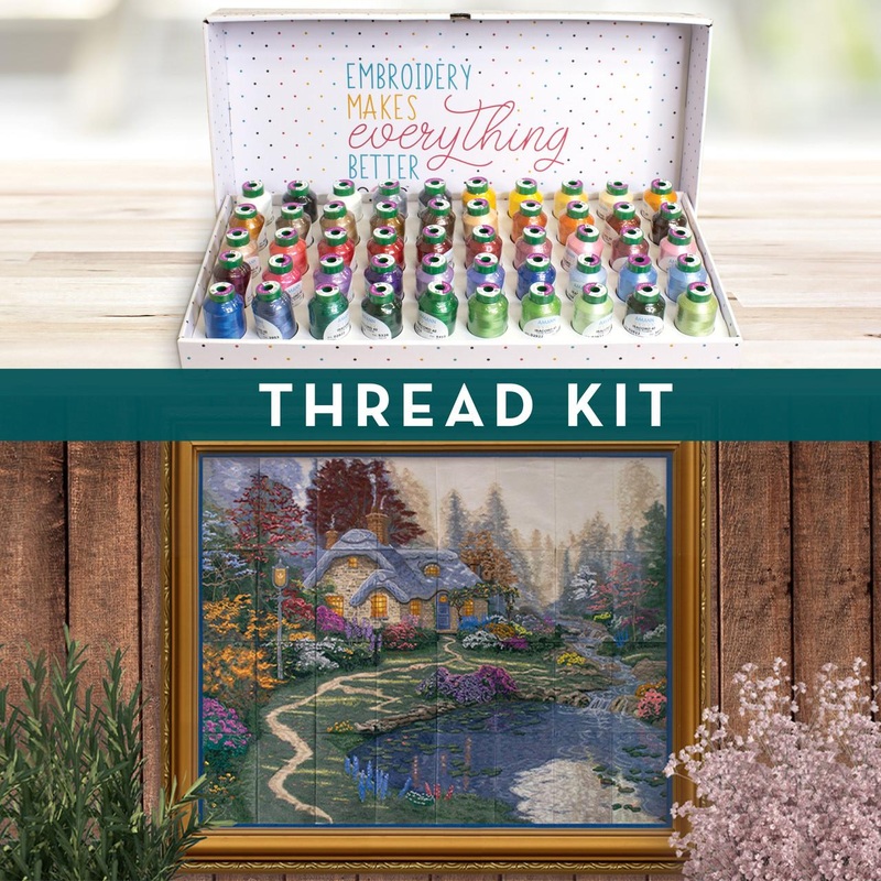 Everett’s Cottage Thread Kit – Isacord Thread