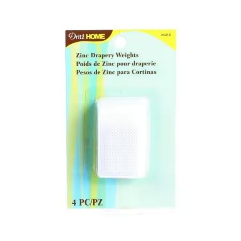 Zinc Drapery Weights