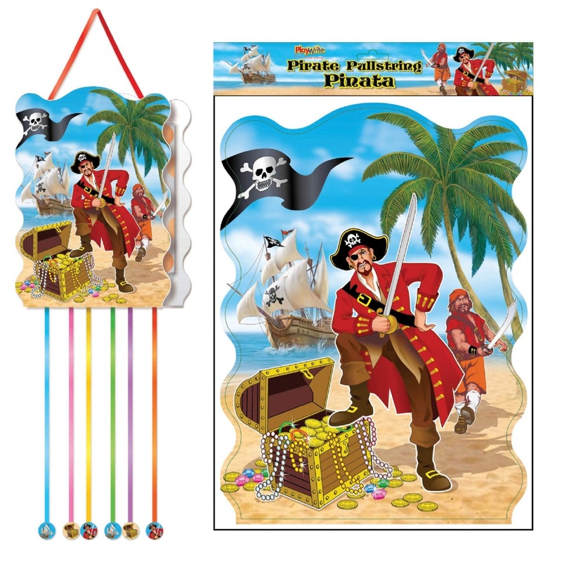 Pirate Pullstring Pinata