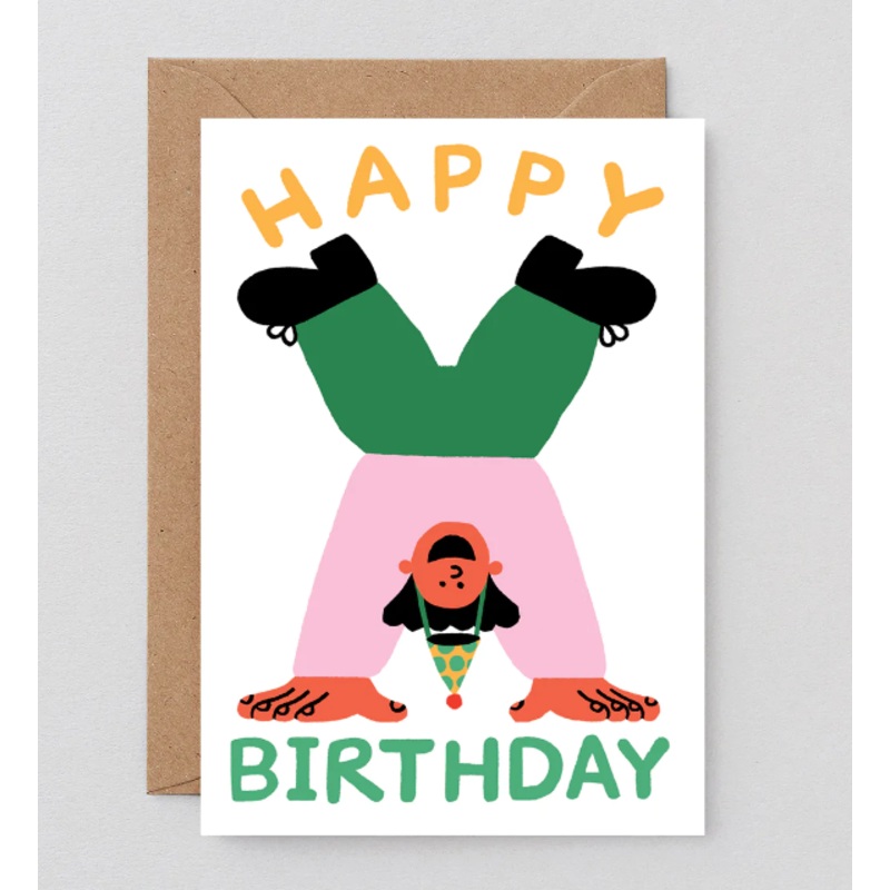 Happy Birthday Handstand