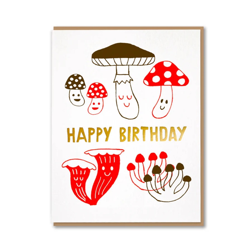 Birthday Mushrooms