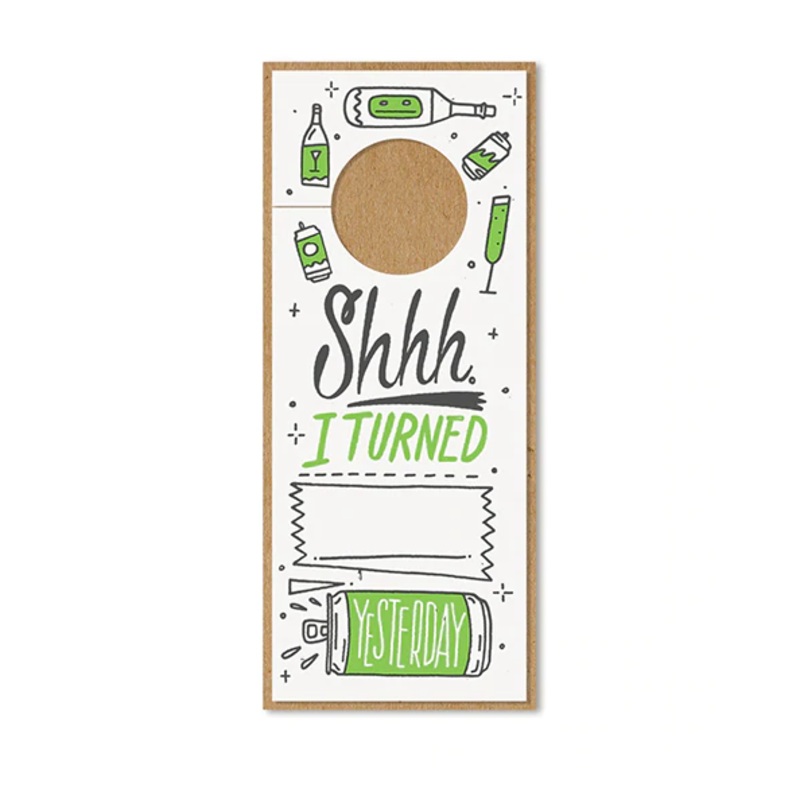 Do Not Disturb Doorknob Card