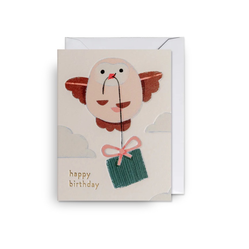Little Owl Birthday Card