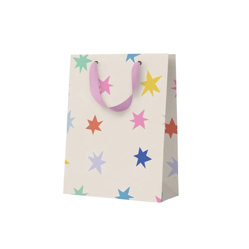 Multi Stars Small Gift Bag