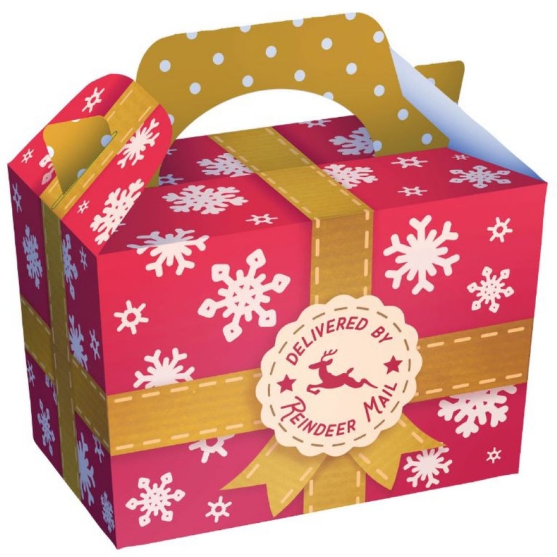Reindeer Mail Christmas Boxes – 10 Pack
