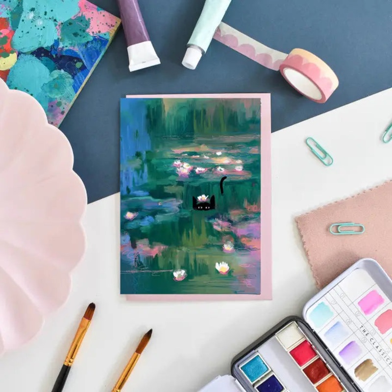 Clawed Monet Water Lillies