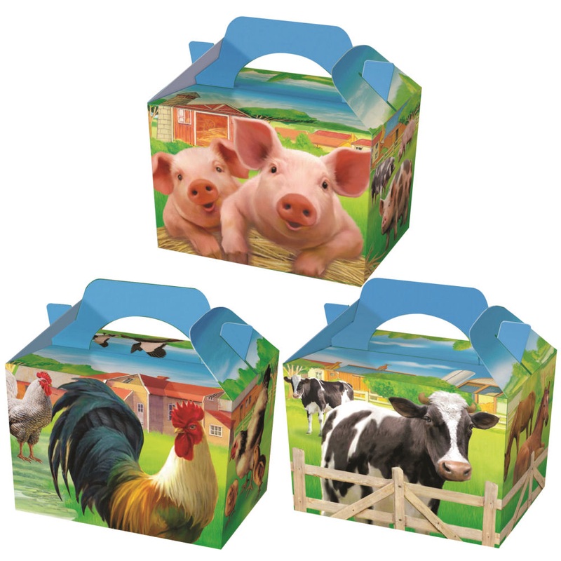 Farm Animal Boxes – 10 Pack
