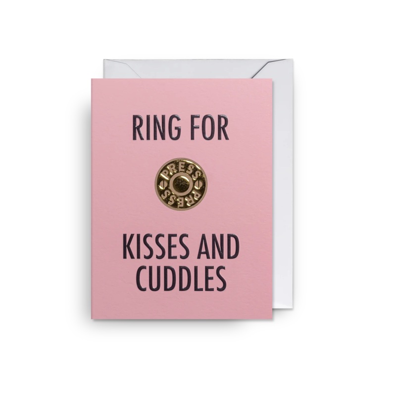 Ring for Kisses and Cuddles Mini Card