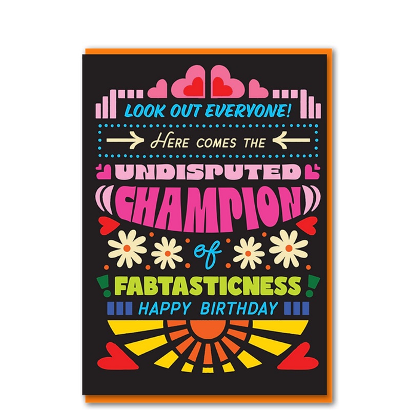 Undisputed Champion of Fabtasticness