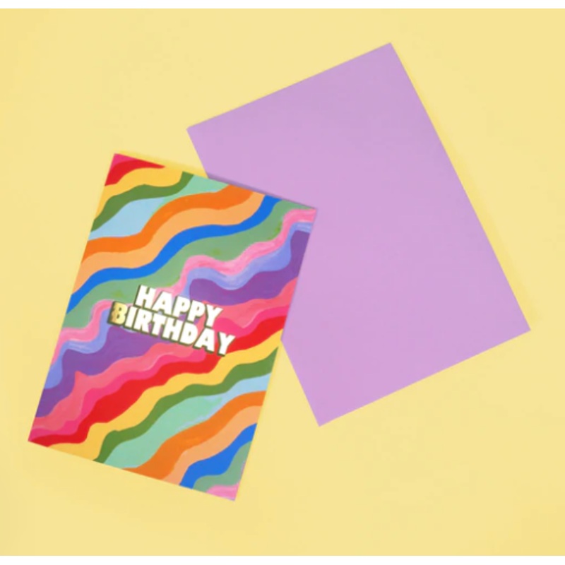 Rainbow Wave Birthday