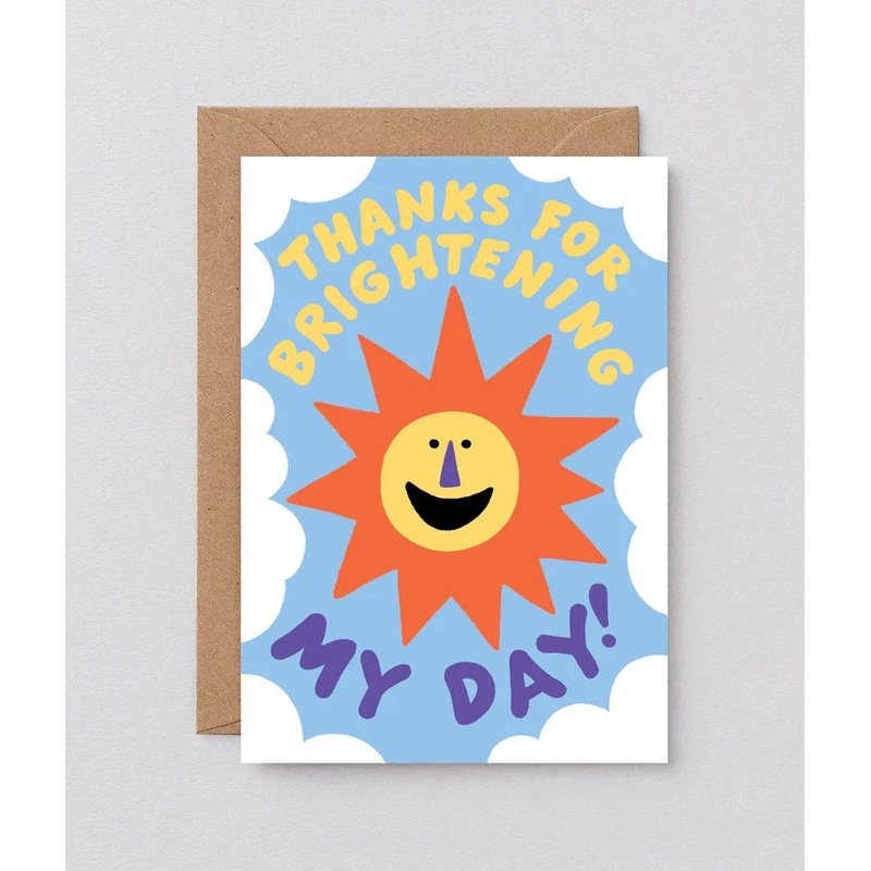 Thanks for Brightening My Day