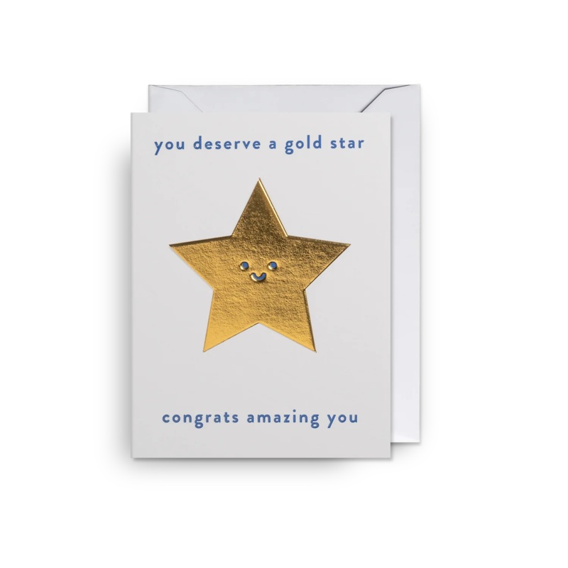 You Deserve a Gold Star