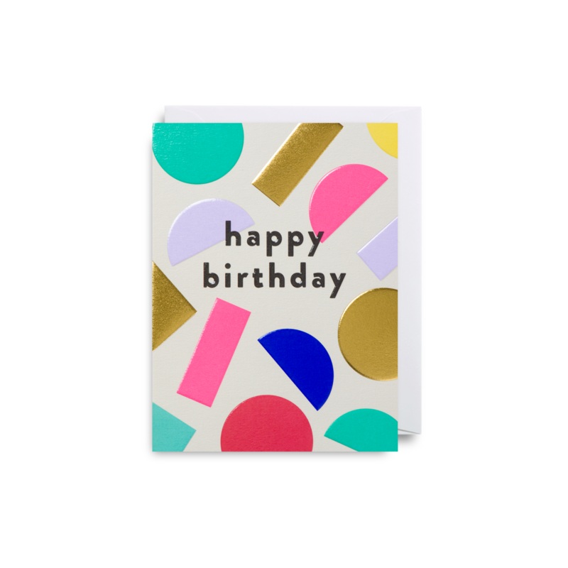 Happy Birthday Shapes