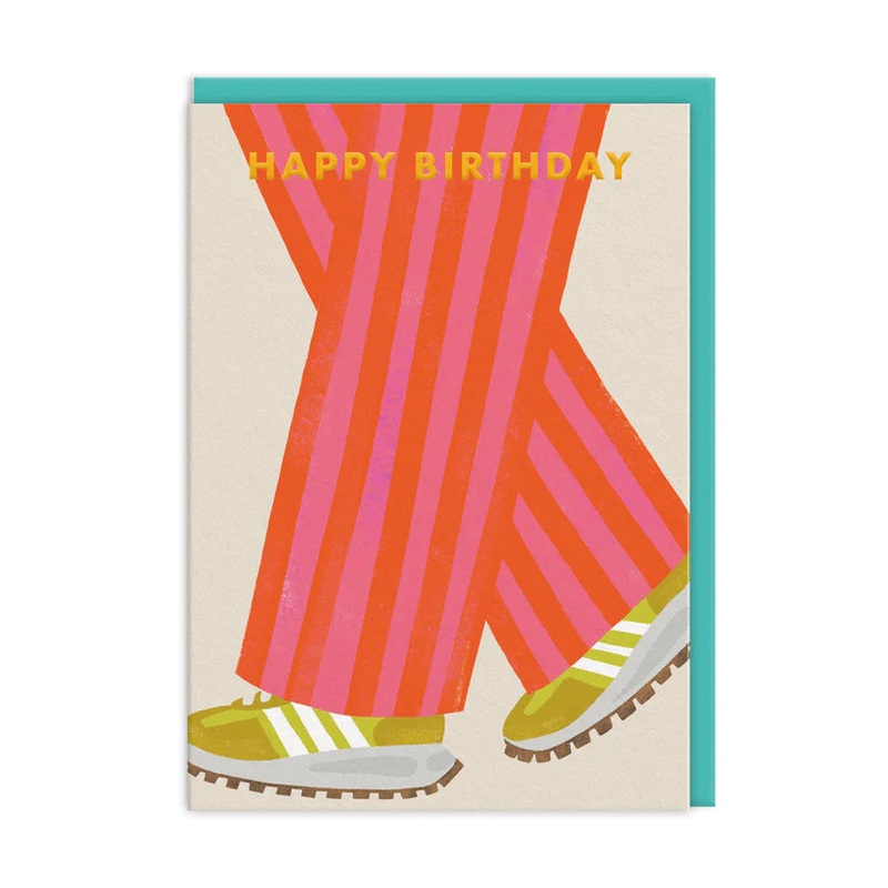 Stylish Walking Birthday