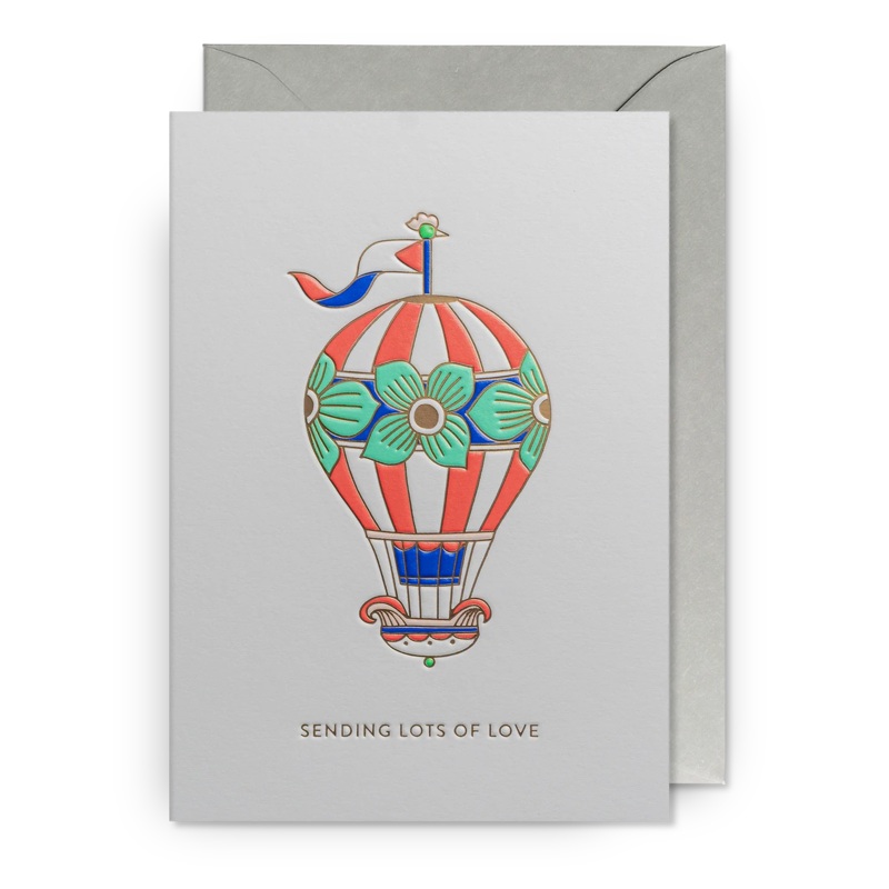 Hot Air Balloon Sending Love
